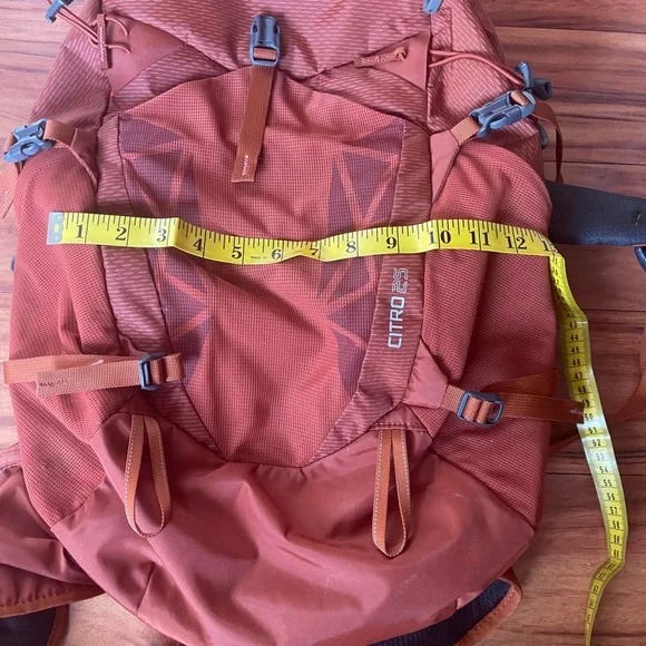Gregory Orange Hiking Backpack with Compression Straps - Picture 3 of 13
